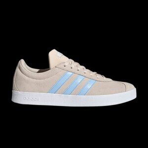Brand New Adidas VL Court 2.0 Linen Glow Blue Size 7